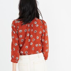 Madewell silk top